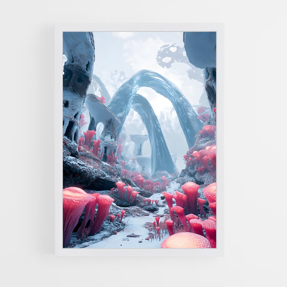 Poster Champignons de Glace (vue 3)